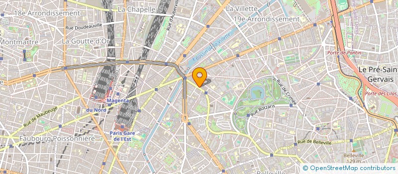 localisation de l'entreprise ASSOCIATION PULS'ART ACTIVITES SONORES  PARIS