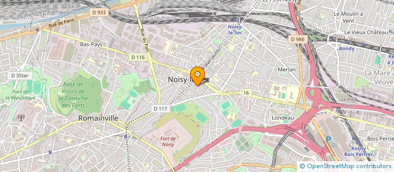 localisation de l'entreprise ASSOCIATION PULSATION 93 à NOISY-LE-SEC