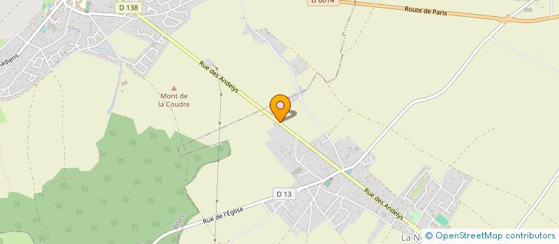 localisation de l'entreprise ASSOCIATION PULSEARTS  LA NEUVILLE-CHANT-D'OISEL