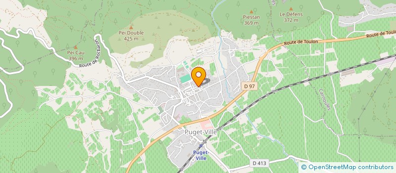 localisation de l'entreprise ASSOCIATION PUTTER BLACK  PUGET-VILLE