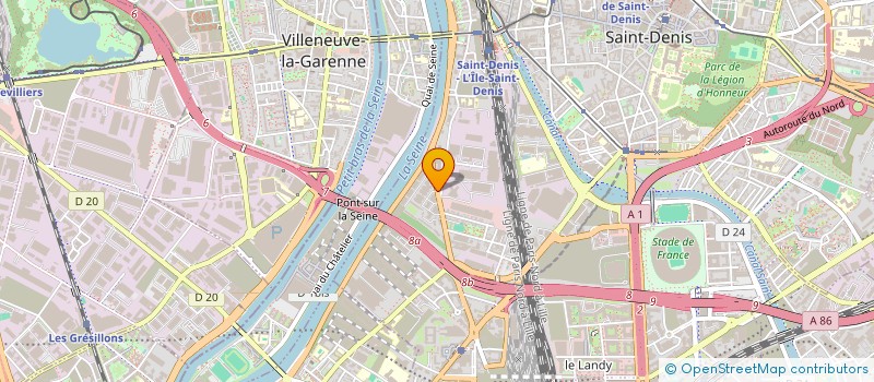 localisation de l'entreprise ASSOCIATION PYRAMIDE SECOURS à SAINT-DENIS