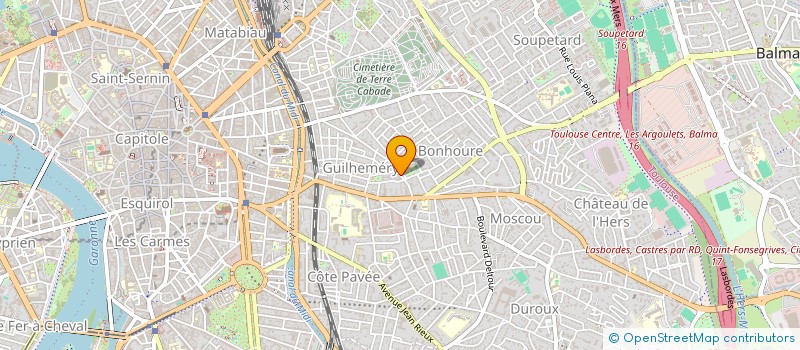 localisation de l'entreprise ASSOCIATION PYRENEENNE DE SPELEOLOGIE à TOULOUSE