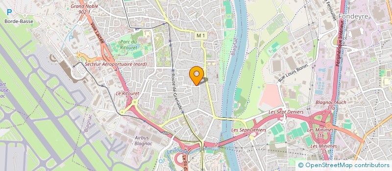localisation de l'entreprise ASSOCIATION QALIS à BLAGNAC