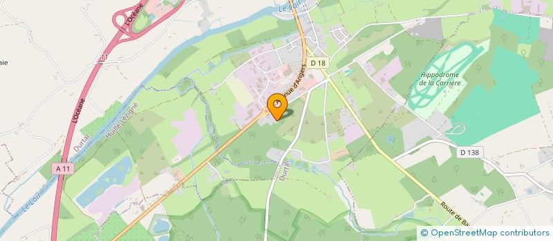 localisation de l'entreprise ASSOCIATION QIRAA  DURTAL