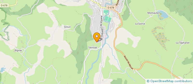 localisation de l'entreprise ASSOCIATION QUADS ET MOTOS GENTIANE à RIOM-ES-MONTAGNES