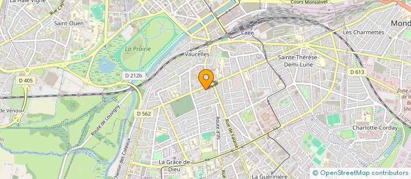 localisation de l'entreprise ASSOCIATION QUAI DES CREATEURS à CAEN