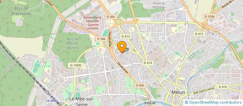 localisation de l'entreprise ASSOCIATION QUALITE DU SOIN- AQS à MELUN