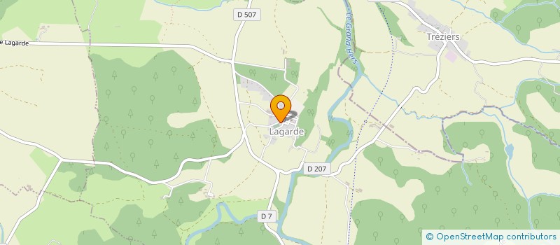 localisation de l'entreprise ASSOCIATION QUANTIK - ARIEGE à LAGARDE