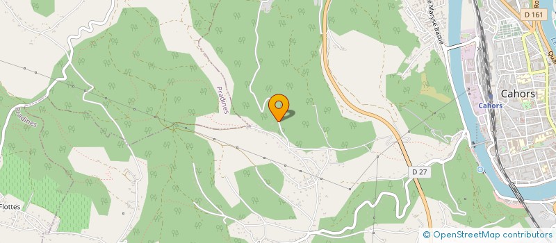 localisation de l'entreprise ASSOCIATION QUARTIER CROIX DE FER  CAHORS