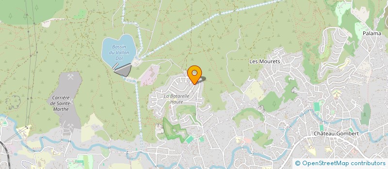 localisation de l'entreprise ASSOCIATION QUATRE MAINS POUR UN PIANO  MARSEILLE