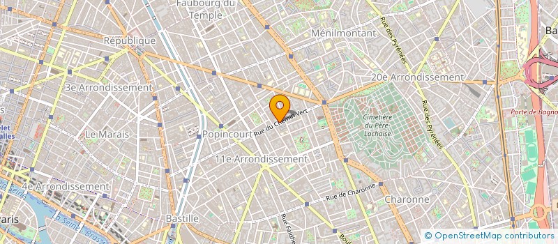 localisation de l'entreprise ASSOCIATION QUETEM  PARIS