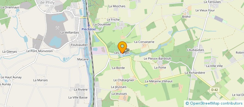 localisation de l'entreprise ASSOCIATION QUI VIVE  PLECHATEL