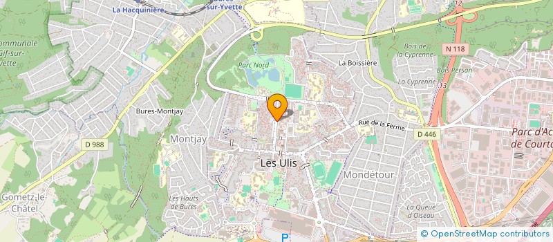 localisation de l'entreprise ASSOCIATION QUINTILLO à LES ULIS