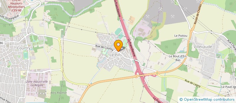 localisation de l'entreprise ASSOCIATION R.C. BOXING CLUB à LE PIN