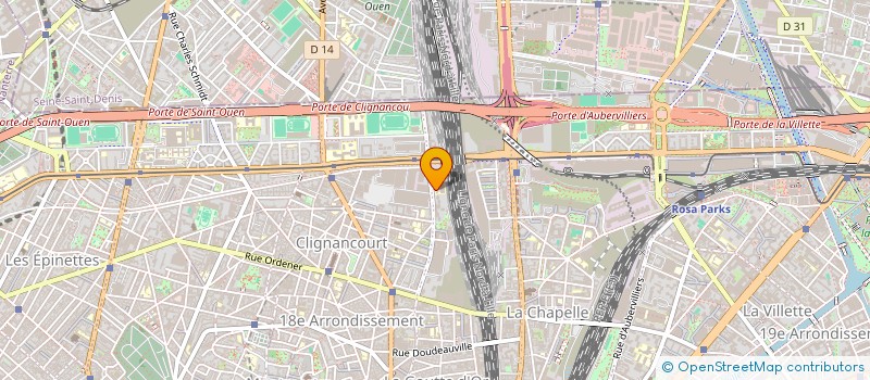 localisation de l'entreprise ASSOCIATION R'OUVERT  PARIS