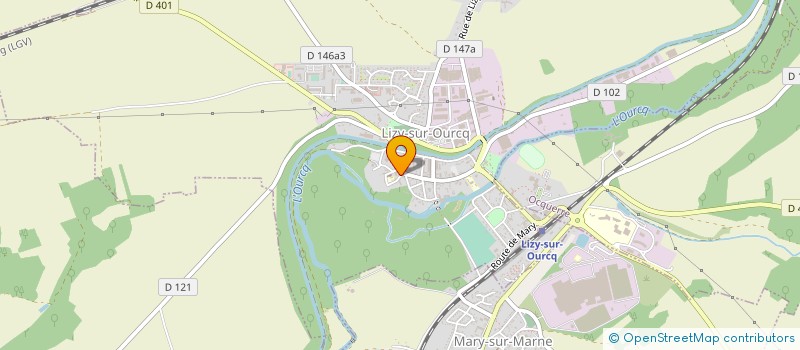 localisation de l'entreprise ASSOCIATION R.V. LIGHTS  LIZY-SUR-OURCQ