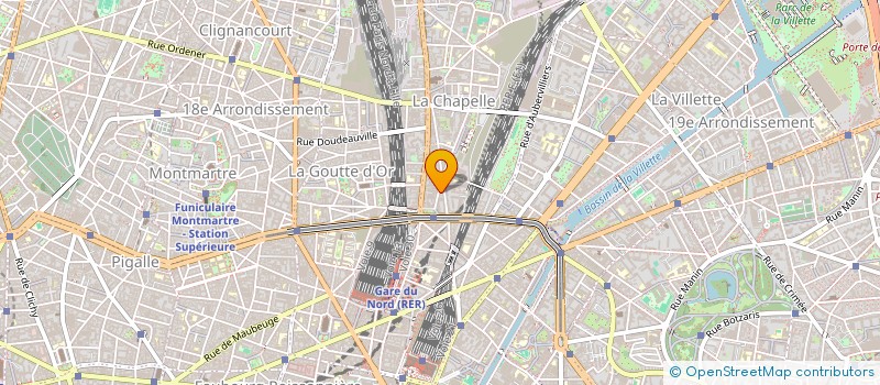 localisation de l'entreprise ASSOCIATION RACAR  PARIS