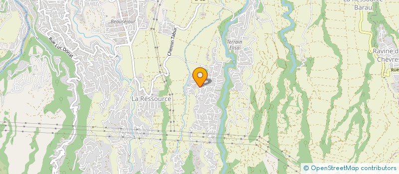 localisation de l'entreprise ASSOCIATION RACINES TOUT' COULEURS  SAINTE-MARIE