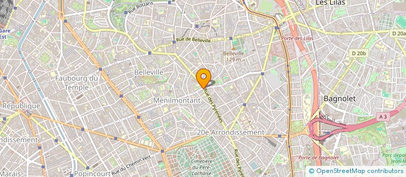 localisation de l'entreprise ASSOCIATION RACONTE-NOUS  PARIS