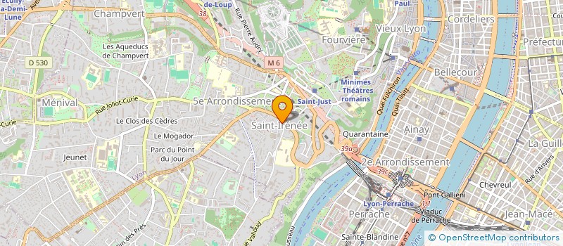 localisation de l'entreprise ASSOCIATION RADIO BRUME à LYON
