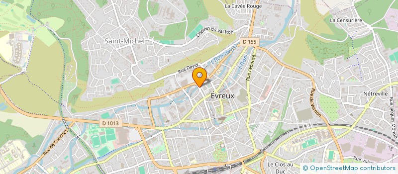 localisation de l'entreprise ASSOCIATION RADIO EVREUX à EVREUX