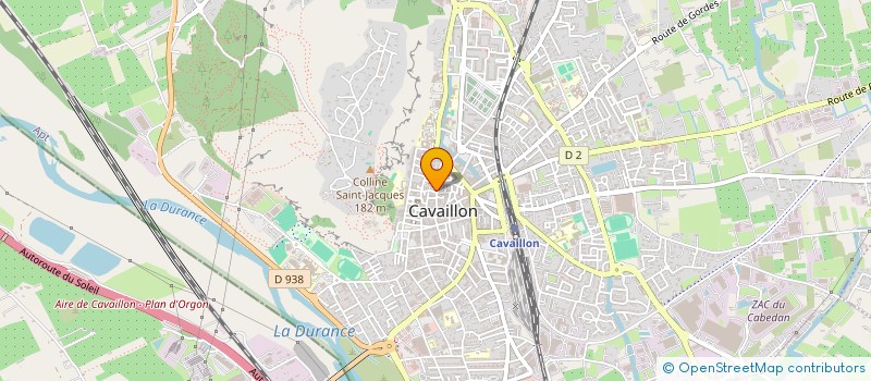 localisation de l'entreprise ASSOCIATION RADIO LOCALE CAVAILLONNAISE  CAVAILLON