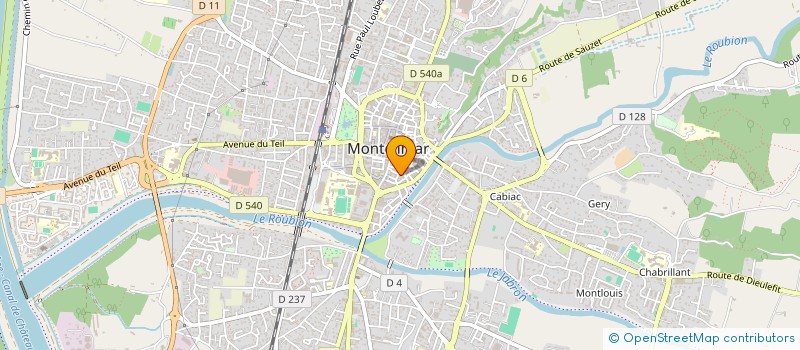 localisation de l'entreprise ASSOCIATION RADIO M à MONTELIMAR