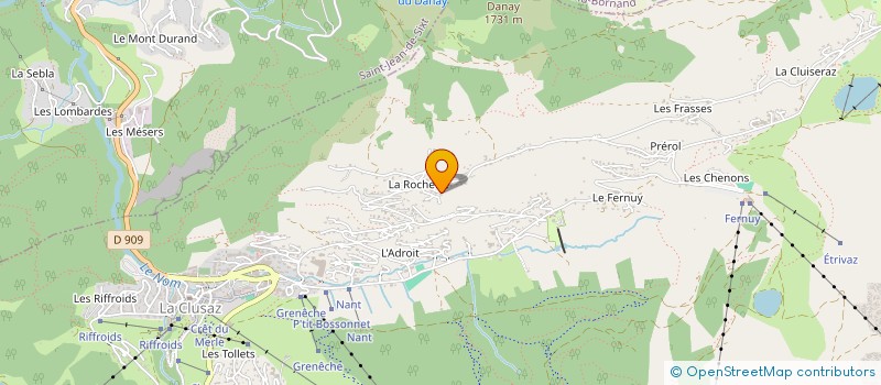 localisation de l'entreprise ASSOCIATION RADIO MEUH à LA CLUSAZ
