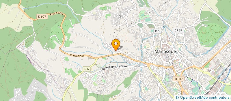 localisation de l'entreprise ASSOCIATION RADIO MONT D OR à MANOSQUE