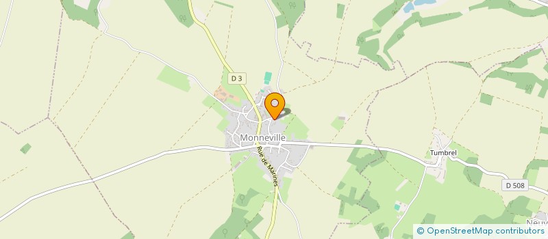 localisation de l'entreprise ASSOCIATION RADIO MORPHEUS  MONNEVILLE