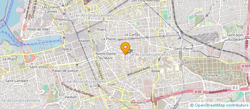 localisation de l'entreprise ASSOCIATION RADIO MOZART à MARSEILLE