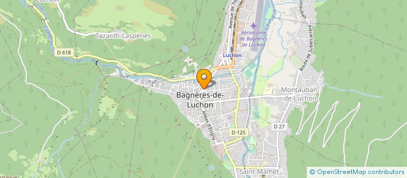 localisation de l'entreprise ASSOCIATION RADIO PAYS COMMINGES à BAGNERES-DE-LUCHON