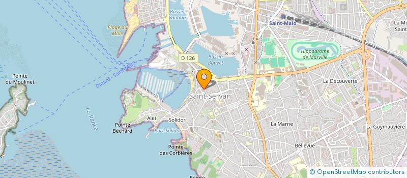 localisation de l'entreprise ASSOCIATION RADIO PIRATE  SAINT-MALO