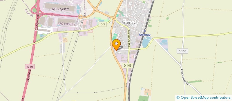 localisation de l'entreprise ASSOCIATION RADIO VAG à ARTENAY
