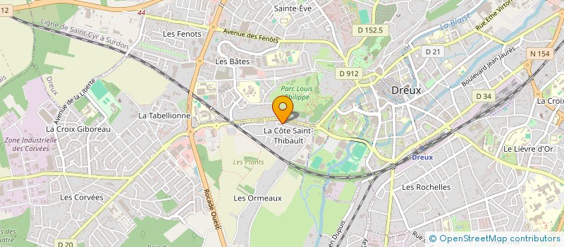 localisation de l'entreprise ASSOCIATION RAGGATTITUDE à VERNOUILLET