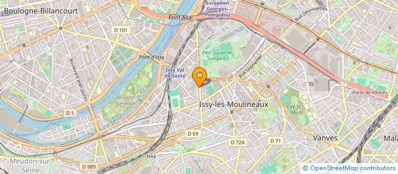 localisation de l'entreprise ASSOCIATION RAHEL BAROUKH à ISSY-LES-MOULINEAUX