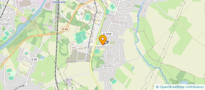 localisation de l'entreprise ASSOCIATION RAID ENSIAME  VALENCIENNES