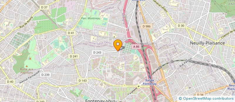 localisation de l'entreprise ASSOCIATION RAID INTERNATIONAL à FONTENAY-SOUS-BOIS