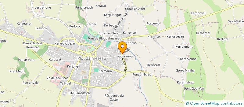 localisation de l'entreprise ASSOCIATION RAIL à LANRIVOARE