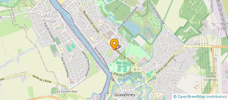 localisation de l'entreprise ASSOCIATION RALLYE CLUB GRAVELINOIS à GRAVELINES