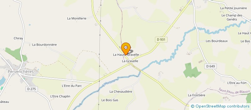 localisation de l'entreprise ASSOCIATION RALLYE PETIT MATIN à SAINT-JOUIN-DE-BLAVOU