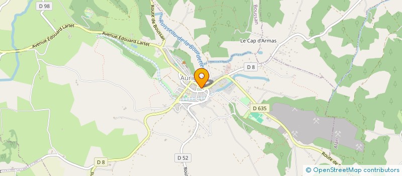 localisation de l'entreprise ASSOCIATION RAMEFORT  CASSAGNABERE-TOURNAS