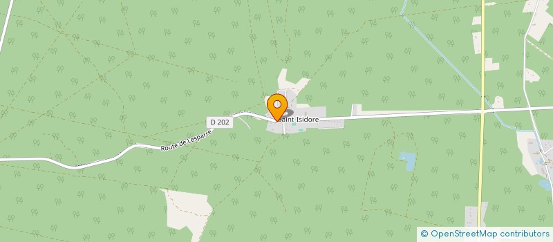 localisation de l'entreprise ASSOCIATION RANDOFORET  NAUJAC-SUR-MER