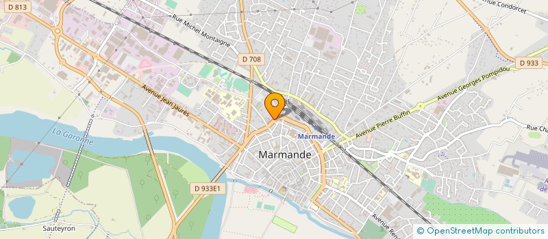 localisation de l'entreprise ASSOCIATION RASSEMBLEMENT 47 à MARMANDE