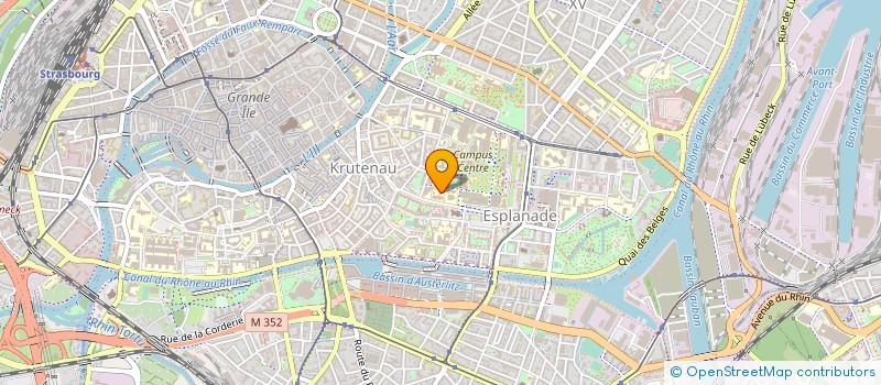 localisation de l'entreprise ASSOCIATION RAT D ART à STRASBOURG