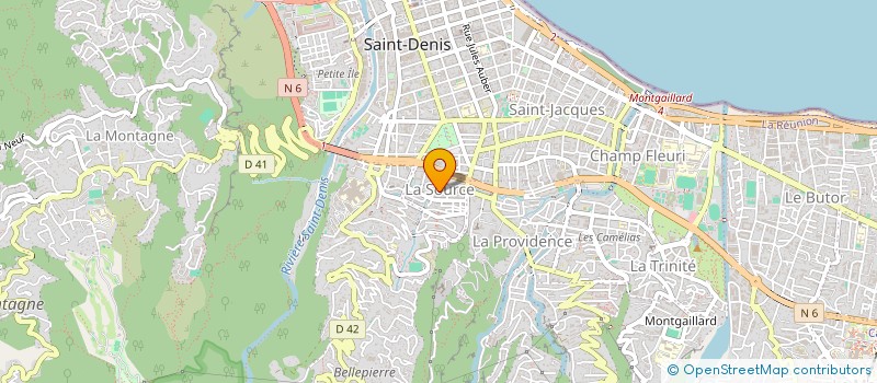 localisation de l'entreprise ASSOCIATION RAVENAL INSERTION à SAINT-DENIS