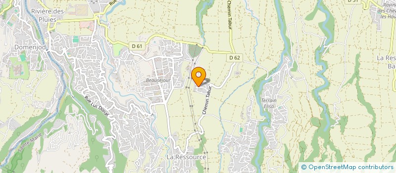 localisation de l'entreprise ASSOCIATION RAVINE DES FIGUES ET DES FIGUIERS à SAINTE MARIE