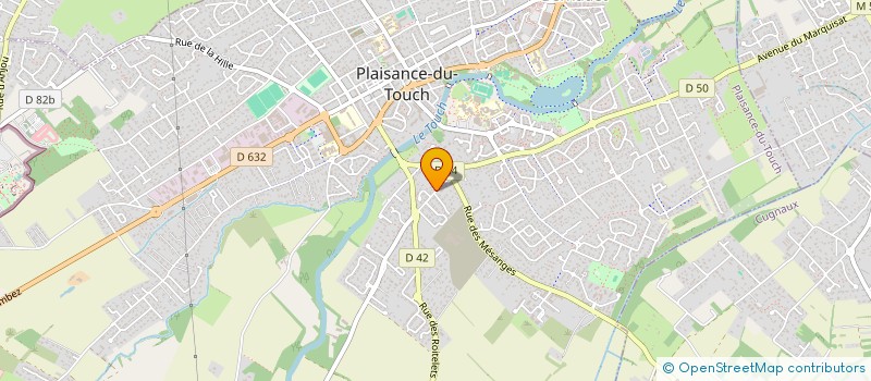 localisation de l'entreprise ASSOCIATION RAYON DE SOLEIL POUR LA PROTECTION DES ENFANTS ET DES PERSONNES AGEES  PLAISANCE-DU-TOUCH