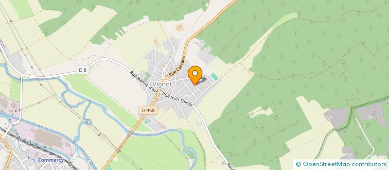 localisation de l'entreprise ASSOCIATION RAYS AUX OUILLONS à VIGNOT