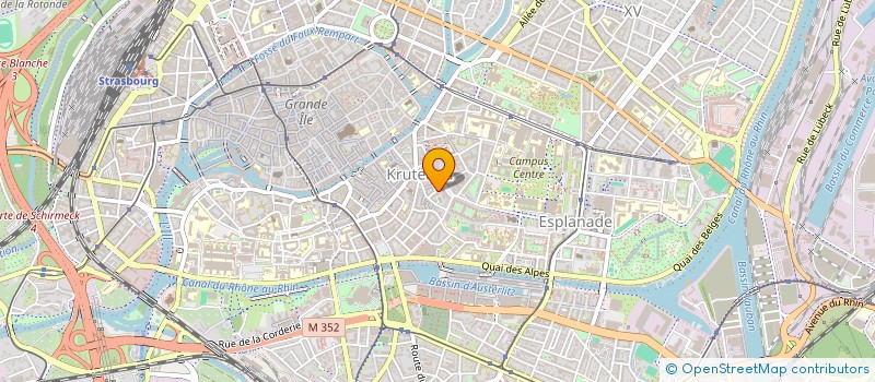 localisation de l'entreprise ASSOCIATION RE-CYCLE à STRASBOURG